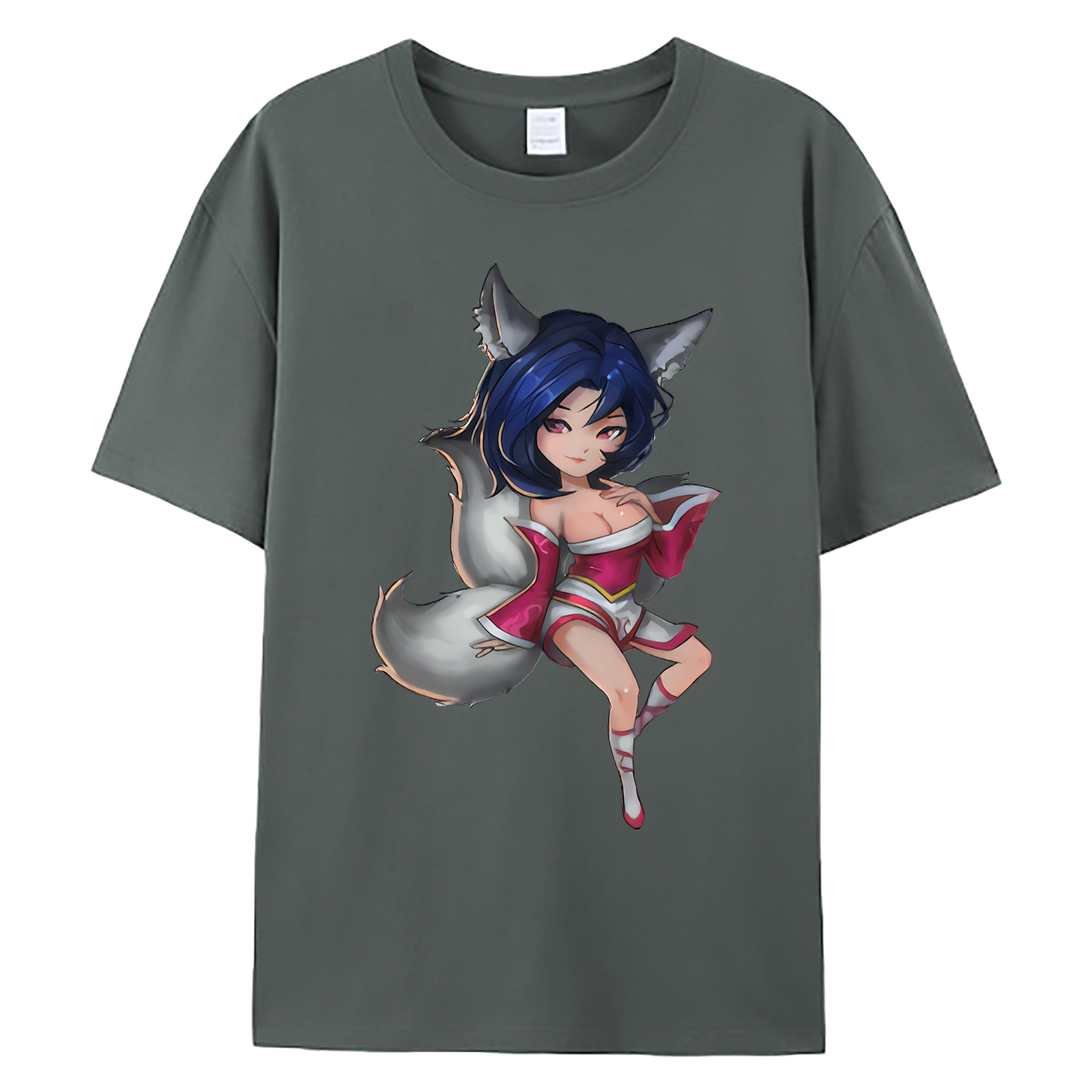 （画像用） リーグ・オブ・レジェンド League of Legends LOL 綿100％ メンズ半袖Tシャツ｜肌触りやわらか＆通気性